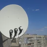 Спутниковое телевидение в Алчевске,  Перевальске.