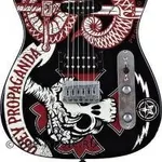 гитару ЭЛЕКТРОГИТАРА FENDER SQUIER OBEY GRAPHIC TELECASTER HS RW PROPA