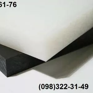 Полиэтилен марки РЕ-500,  лист и стержень,  белого и черного цвета.