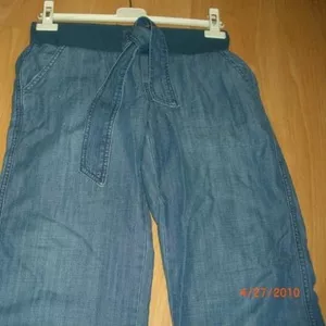 Продам облегченные джинсы для беременных