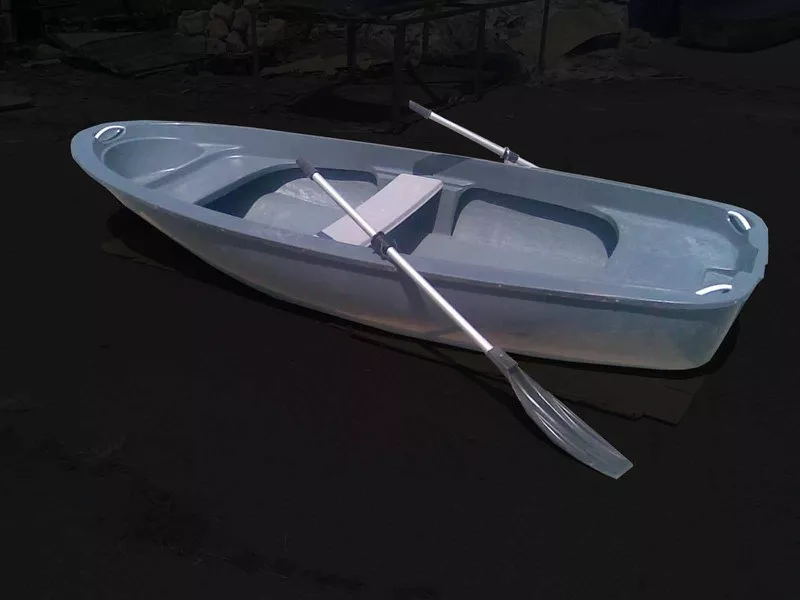Лодка гребная (гребно-моторная)  стеклопластиковая Лагуна-М  2
