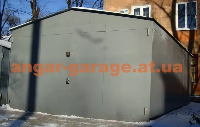 металлический гараж сборно-разборной, новый 4