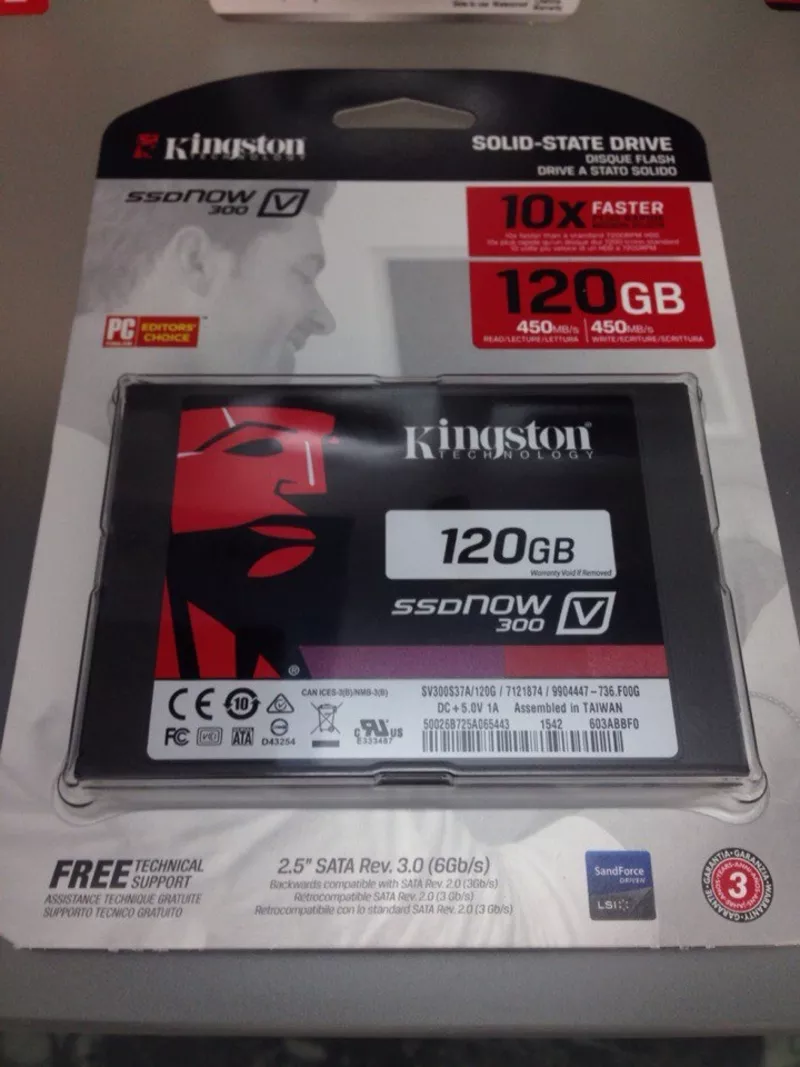 Жесткие диски 500Гб,  1Тб,  накопители информации SSD,  флешки 2