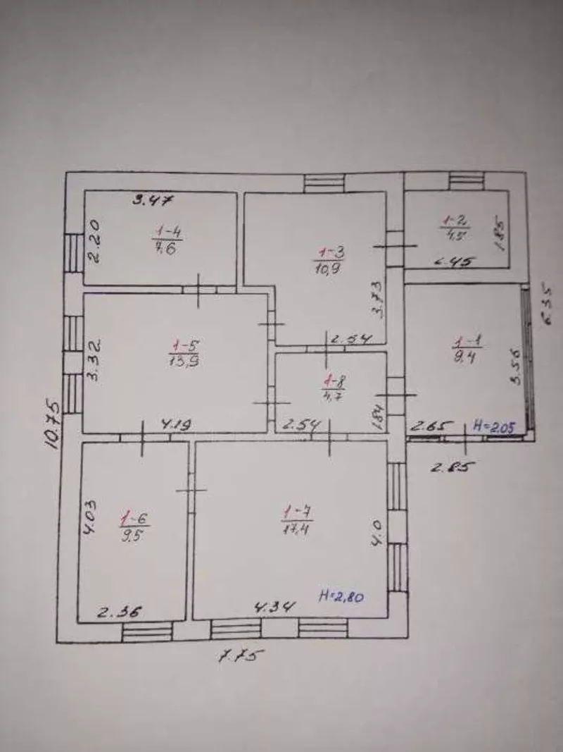 Продам кирпичный дом 15000у.е.ТОРГ